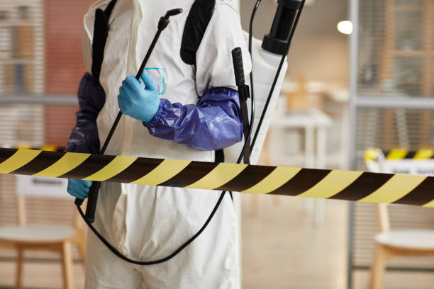 Professional Hoarding Cleanup technician working in Greensboro, NC